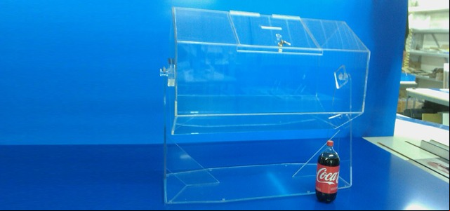 Colossal Acrylic Raffle Drum 31x36x48 Raffle drum, 50/50, raffles, drum