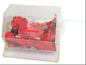 Small Acrylic Raffle Drum Raffle drum, 50/50, raffles, drum